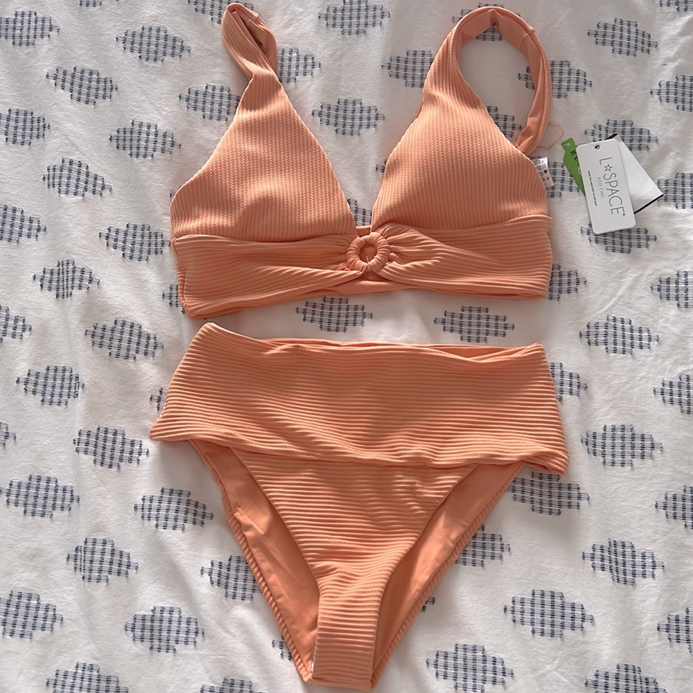 L*Space Peach Bikini Set